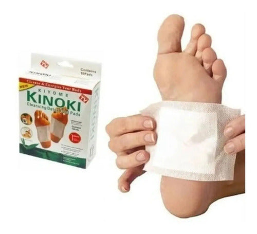 Parches Kinoki X100 Desintoxicantes Relajantes Muscular Pack Neutra