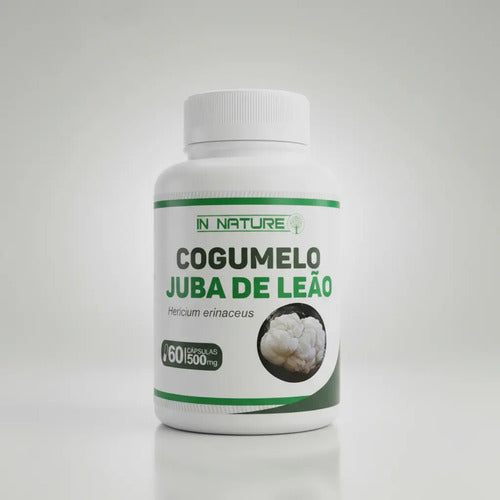 Hongo Melena De León 60 Cápsulas 500mg Neutro