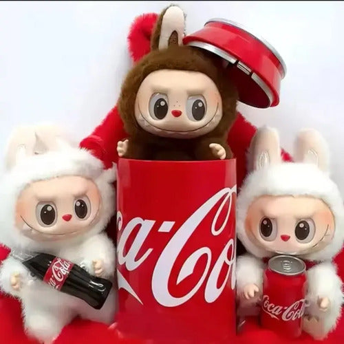 Peluche Bambi Coca Cola Vinyl Face Sds Labubu Happy Factor Tamaño Pequeño