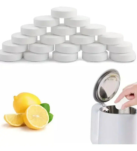 Pack 12  Pastillas Elimina Sarro Bicarbonato De Sodio Citric